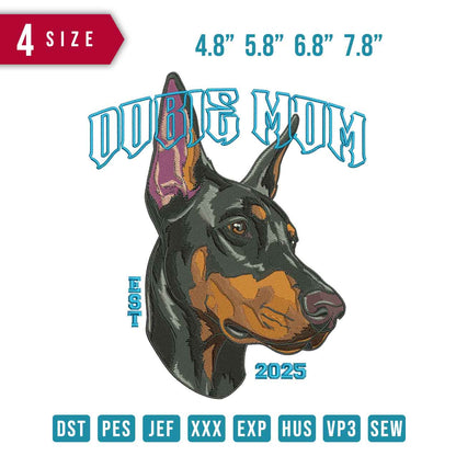 Dobie mom Dog