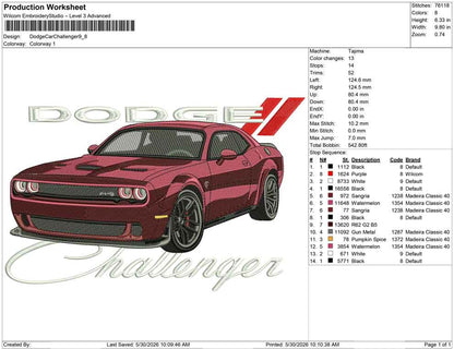Dodge Car Challenger