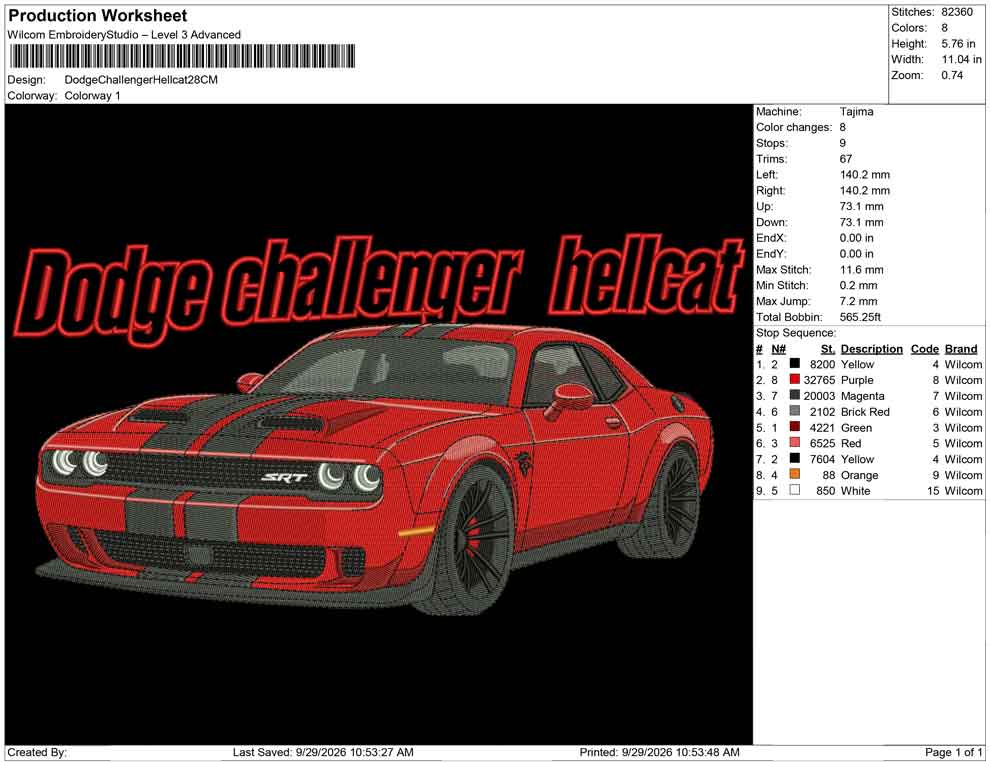 Dodge Challenger Hellcat