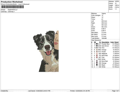 Dog And Girl