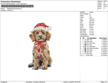 Dog Bandana Christmas