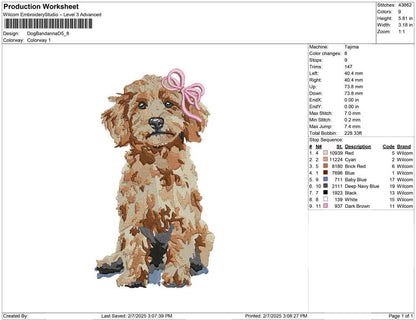 Dog Bandanna D