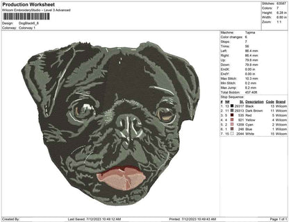 Dog black