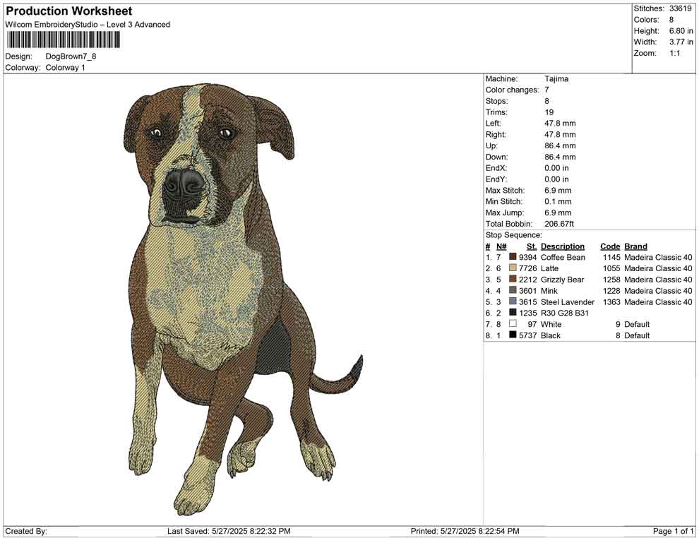 Dog Brown