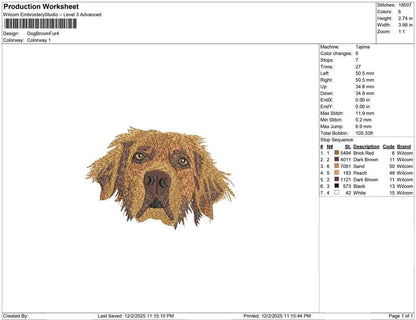 Dog Brown fur