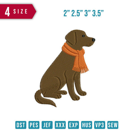 Dog Chocolate Syal