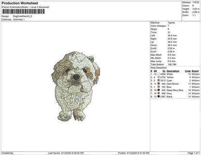 Dog Cute Stand