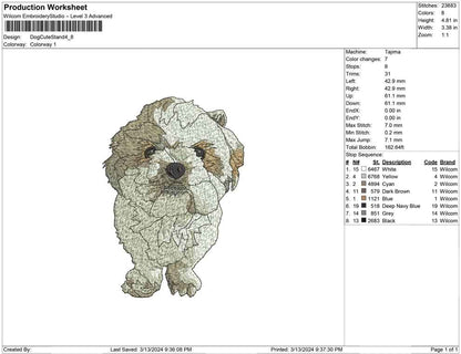 Dog Cute Stand