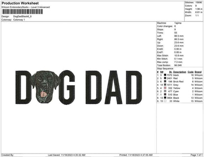 Dog Dad black