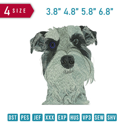 Dog Eye Glaring