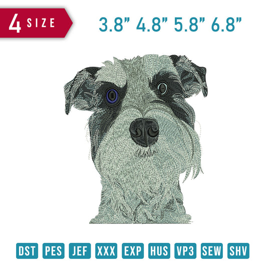 Dog Eye Glaring