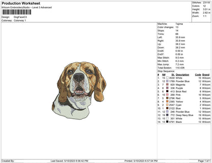 Dog Face C
