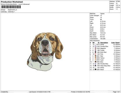 Dog Face C