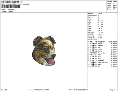 Dog Face H