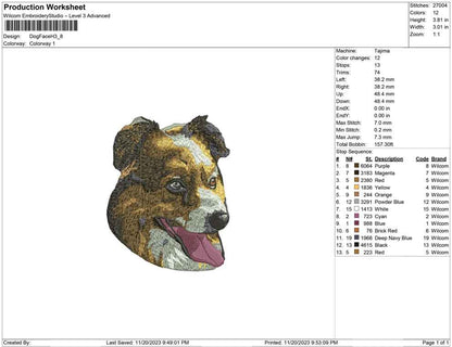 Dog Face H