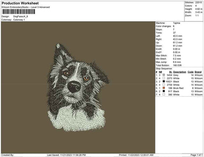 Dog Face J