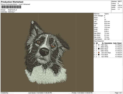 Dog Face J