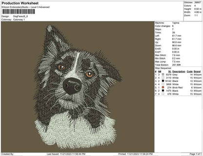 Dog Face J