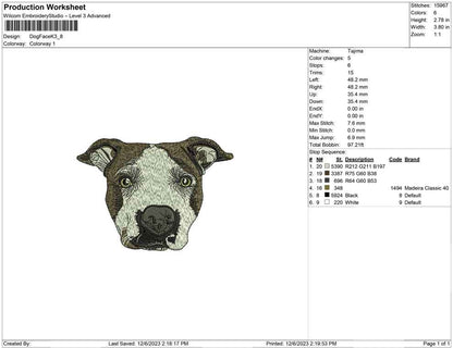 Dog Face K