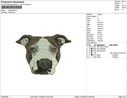 Dog Face K