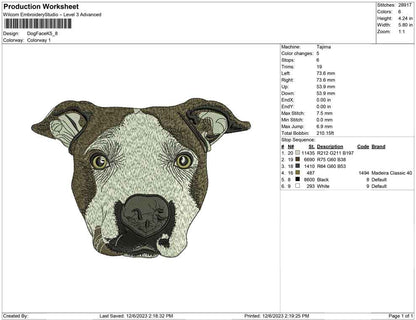 Dog Face K