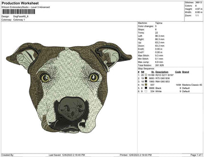 Dog Face K