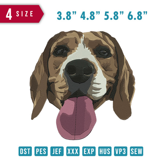 Dog Face Tongue