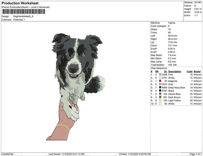 Dog Hand shake