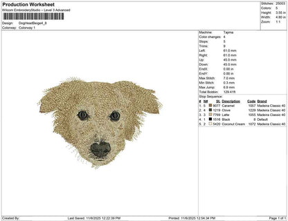 Dog Head Beige