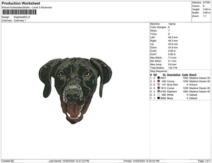 Dog Head D