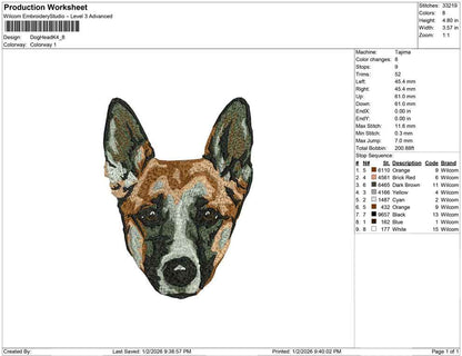 Dog Head K