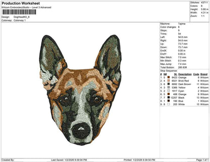 Dog Head K