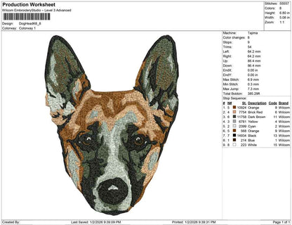 Dog Head K