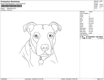 Dog Head Line