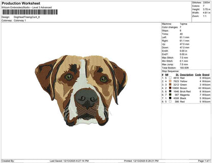 Dog Head Treeng Cur