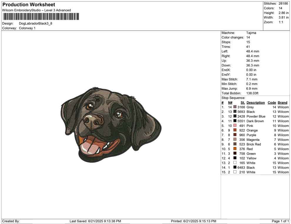 Dog Labrador Black