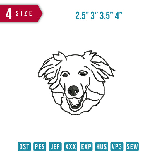 Dog Line Art