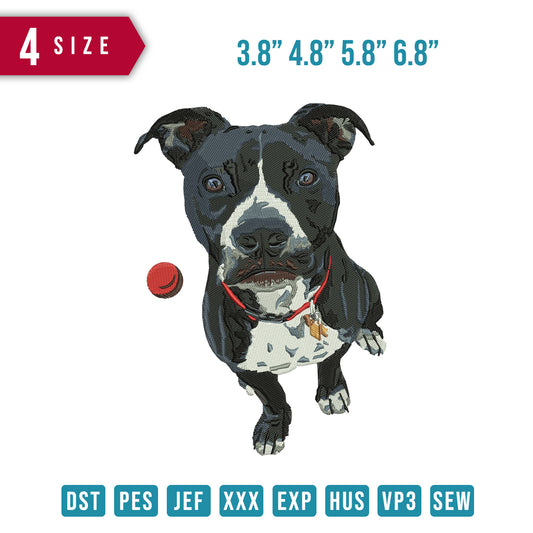 Dog Playing Ball