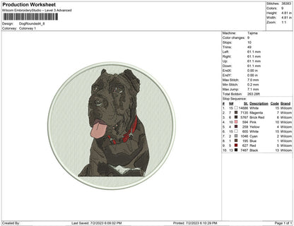 Dog Rounded