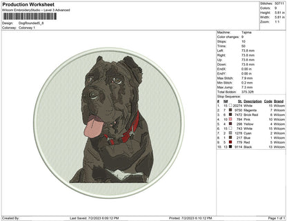 Dog Rounded