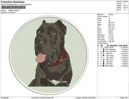 Dog Rounded