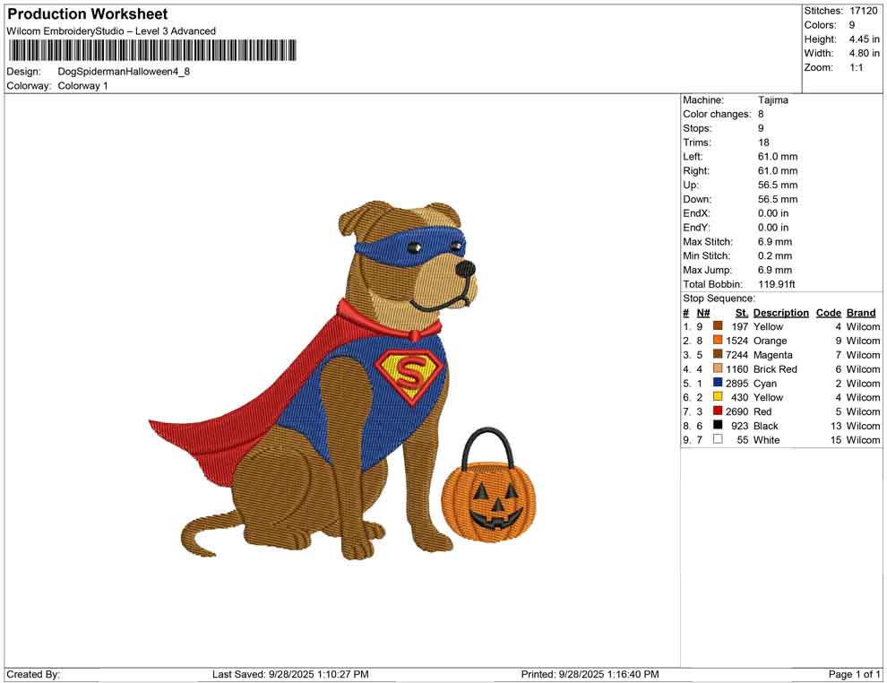 Dog Spiderman Halloween