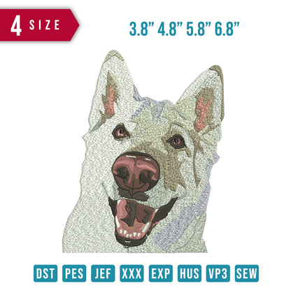 Dog White Smile