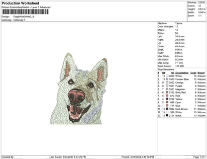 Dog White Smile