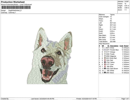 Dog White Smile