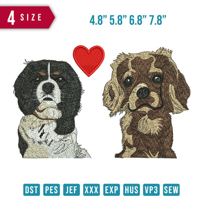 Dog with love