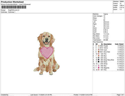 Dog With Love B