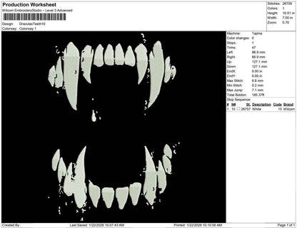 Draculas Teeth