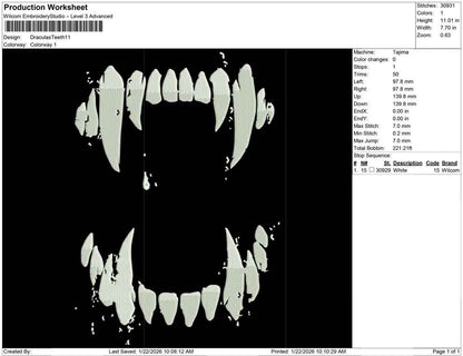 Draculas Teeth