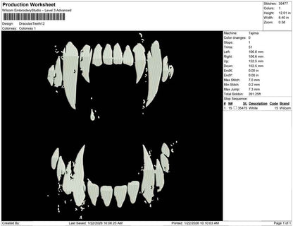 Draculas Teeth
